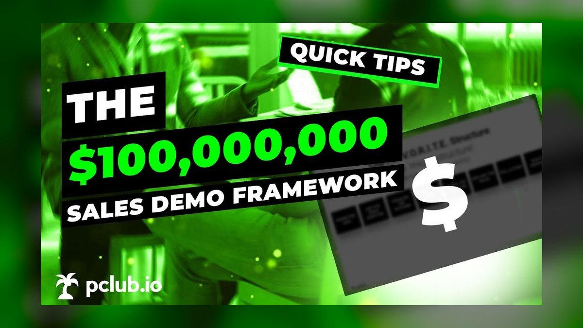 Sales Demo Best Practices: Agenda and Script for a Peer-Led Training Workshop
