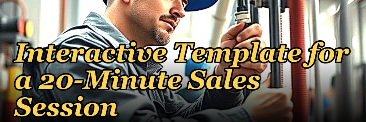 Prospecting on LinkedIn: Interactive Template for a 20-Minute Sales Session