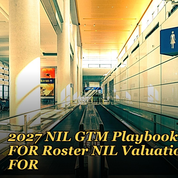 2027 NIL GTM Playbook FOR Roster NIL Valuation FOR — 60-Min Training