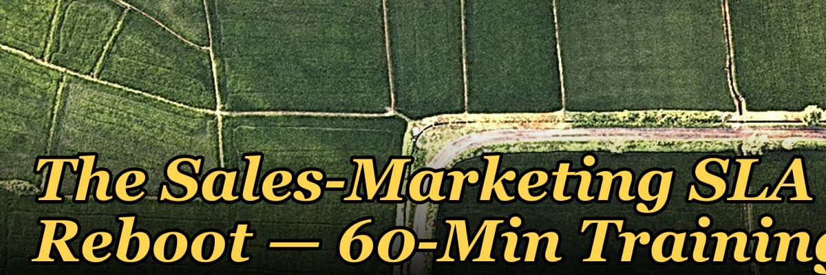 The Sales-Marketing SLA Reboot — 60-Min Training