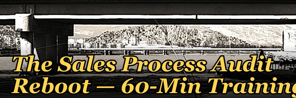 The Sales Process Audit Reboot — 60-Min Training