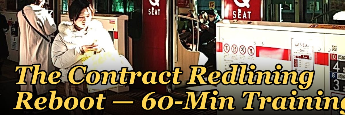 The Contract Redlining Reboot — 60-Min Training