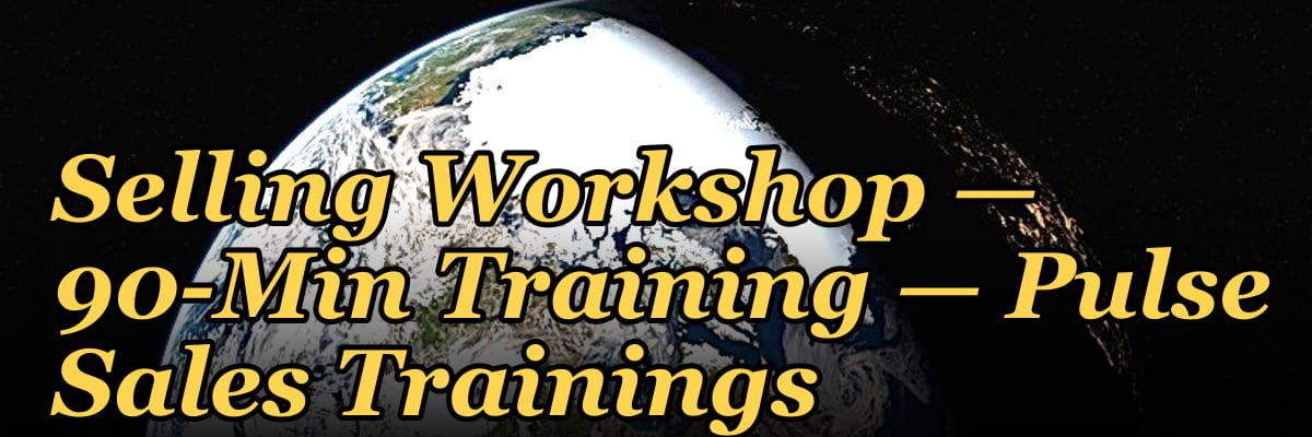The LinkedIn Social Selling Workshop — 90-Min Training — Pulse Sales Trainings