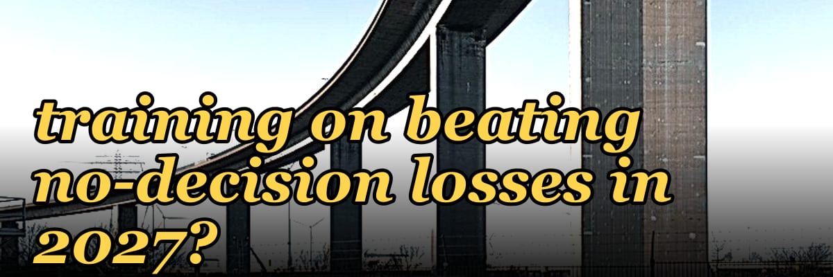 How do you run a sales training on beating no-decision losses in 2027?