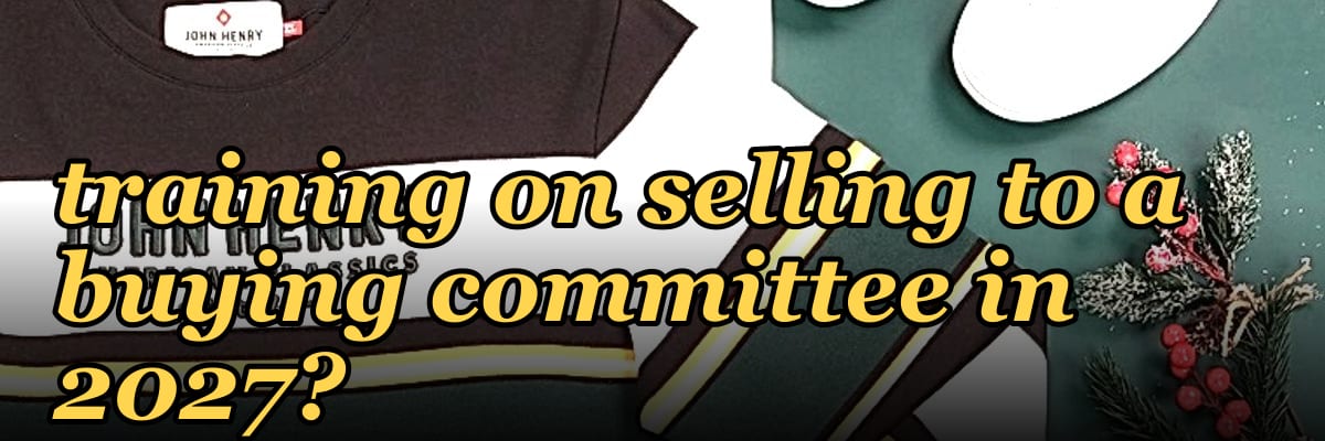 How do you run a sales training on selling to a buying committee in 2027?