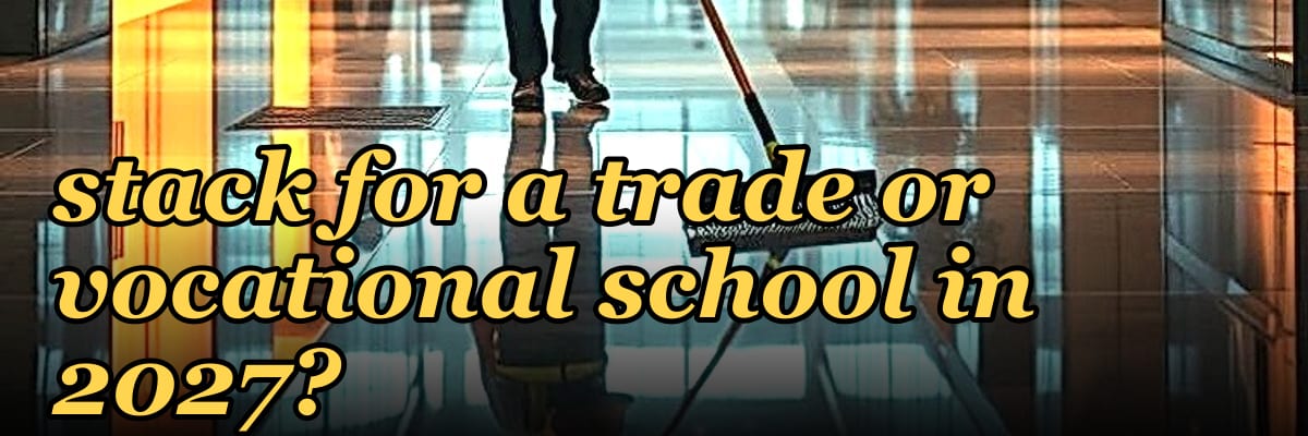 What is the best tech stack for a trade or vocational school in 2027?