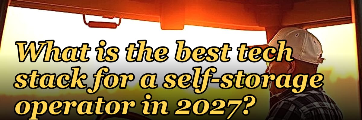 What is the best tech stack for a self-storage operator in 2027?