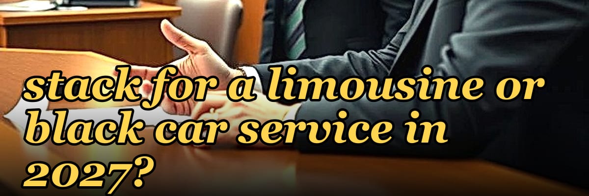 What is the best tech stack for a limousine or black car service in 2027?