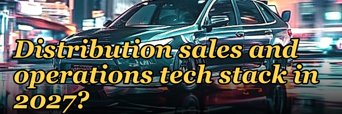 What is the recommended Wine and Spirits Distribution sales and operations tech stack in 2027?