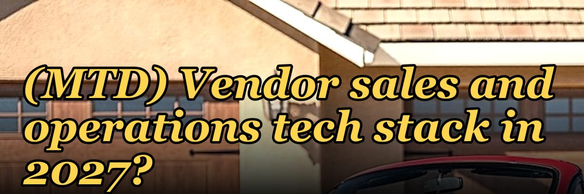 What is the recommended Mobile Threat Defense (MTD) Vendor sales and operations tech stack in 2027?