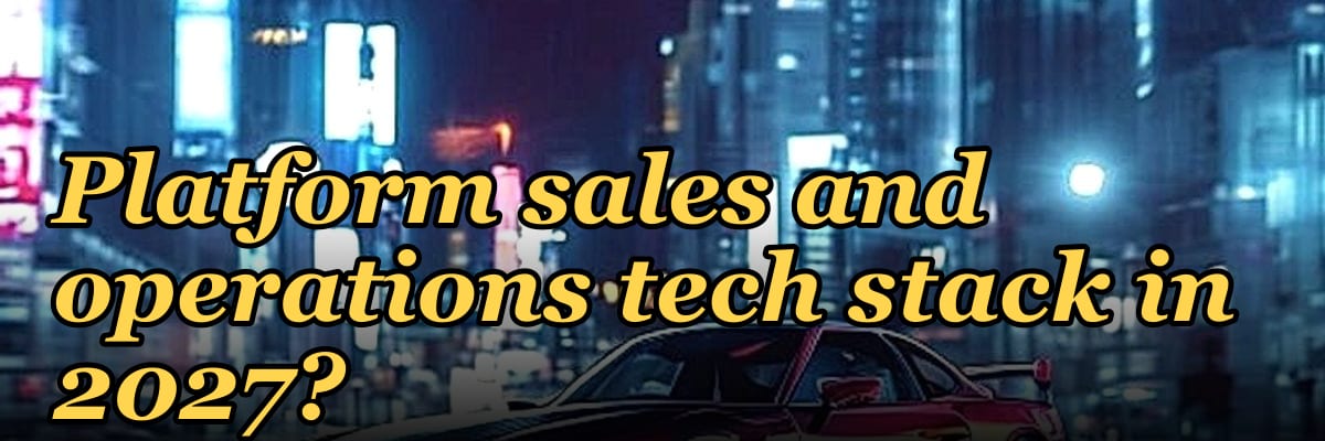 What is the recommended AI Observability Platform sales and operations tech stack in 2027?