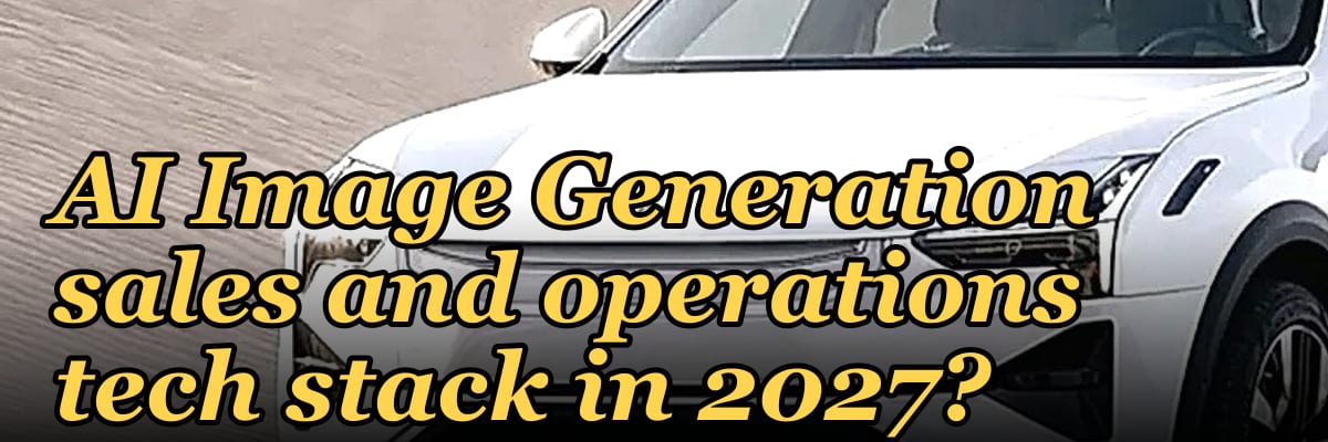 What is the recommended AI Image Generation sales and operations tech stack in 2027?