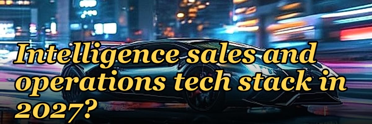 What is the recommended AI Sales Coaching / Conversation Intelligence sales and operations tech stack in 2027?