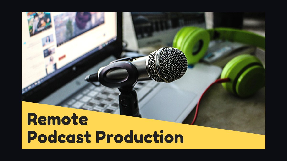 A Podcast Production Stack: Remote Recording, Audio Processing, and Distribution with Hindenburg and AWS Elemental