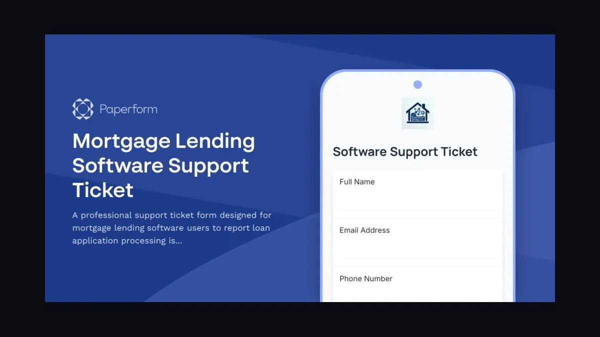 What software stack should a Mortgage & Lending business run in 2027?