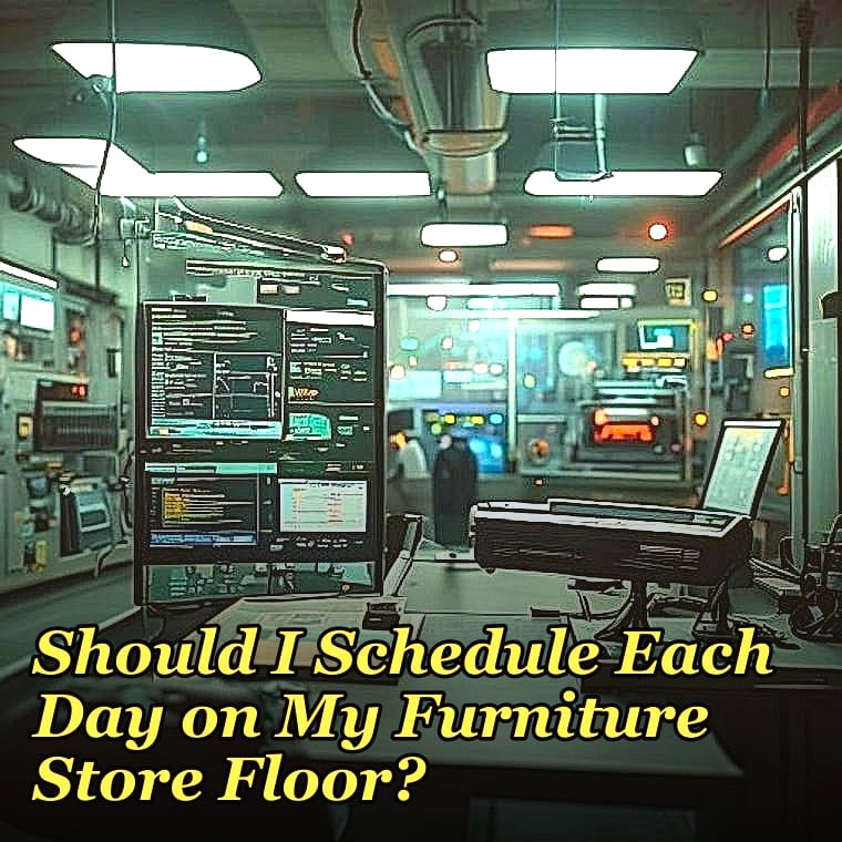 How Many Salespeople Should I Schedule Each Day on My Furniture Store Floor?