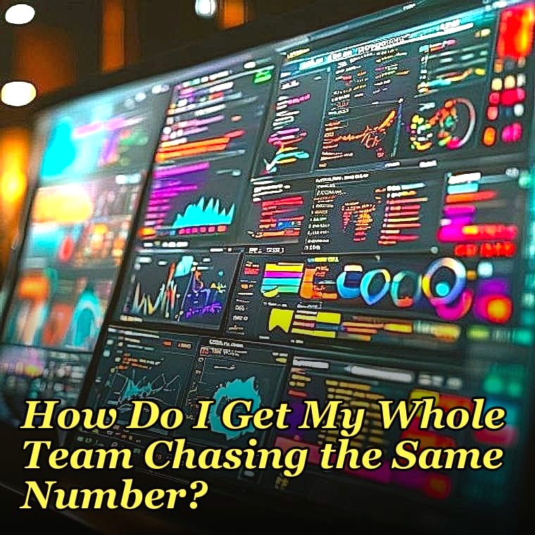 How Do I Get My Whole Team Chasing the Same Number?