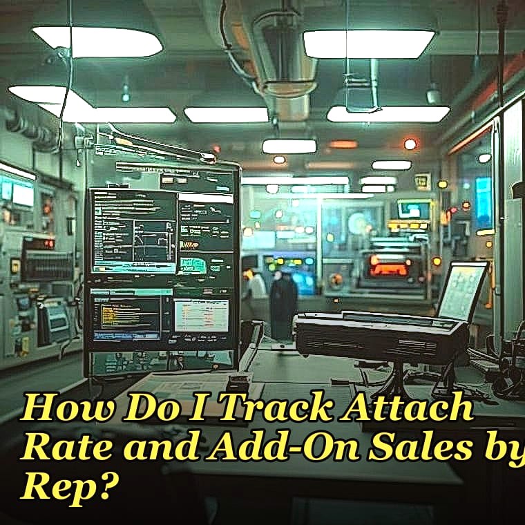 How Do I Track Attach Rate and Add-On Sales by Rep?