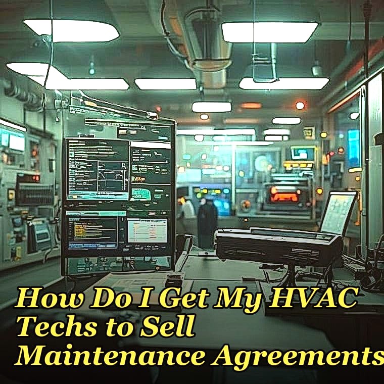 How Do I Get My HVAC Techs to Sell Maintenance Agreements?