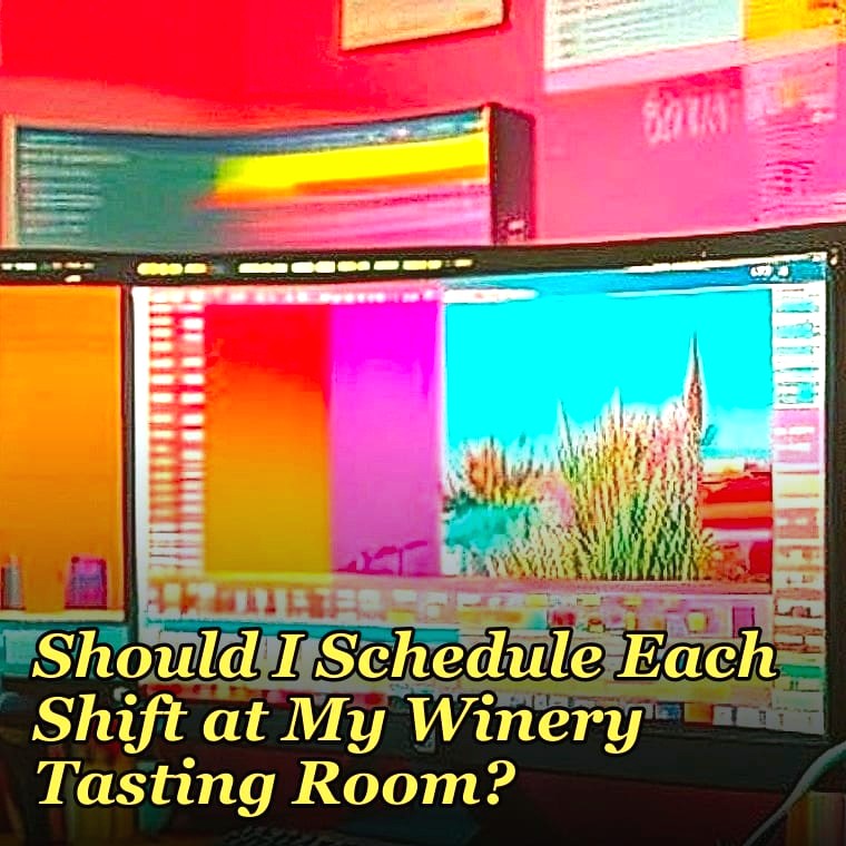 How Many Employees Should I Schedule Each Shift at My Winery Tasting Room?