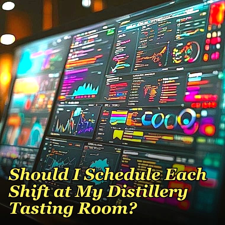How Many Employees Should I Schedule Each Shift at My Distillery Tasting Room?