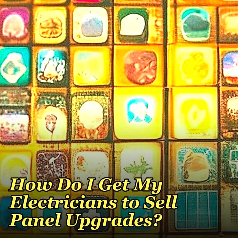 How Do I Get My Electricians to Sell Panel Upgrades?