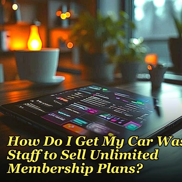 How Do I Get My Car Wash Staff to Sell Unlimited Membership Plans?