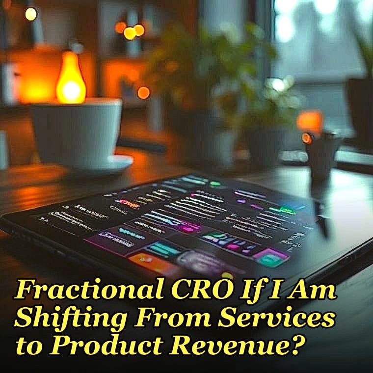 Should I Hire a Fractional CRO If I Am Shifting From Services to Product Revenue in 2027?