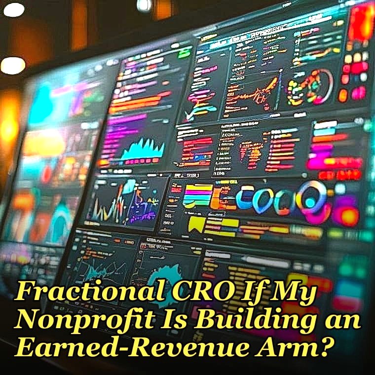 Should I Hire a Fractional CRO If My Nonprofit Is Building an Earned-Revenue Arm in 2027?
