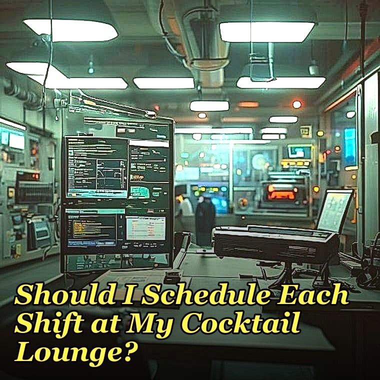 How Many Employees Should I Schedule Each Shift at My Cocktail Lounge?