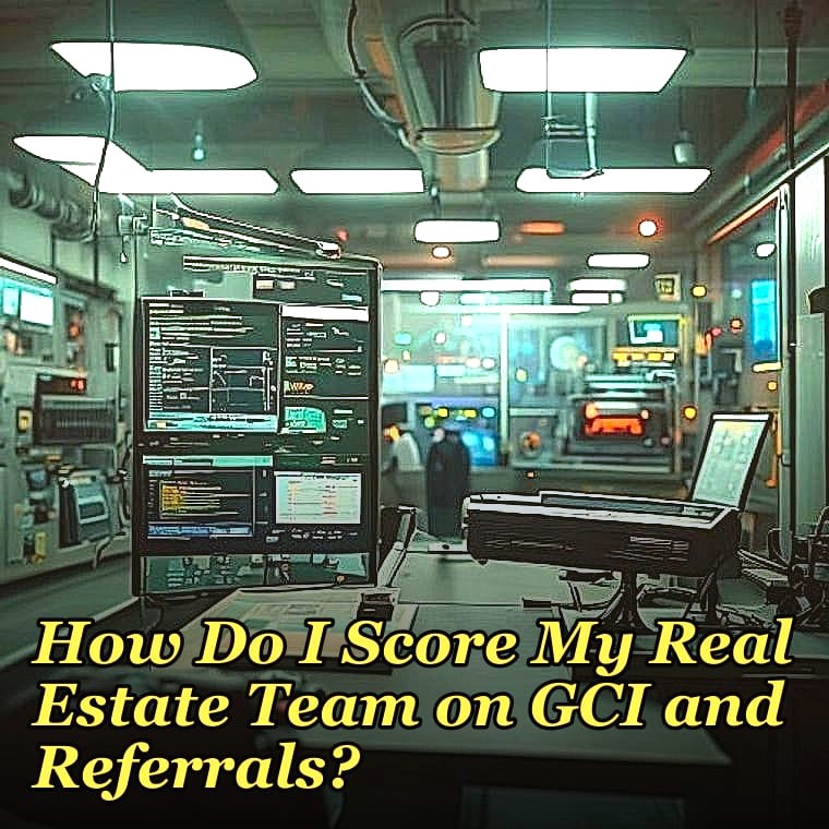 How Do I Score My Real Estate Team on GCI and Referrals?