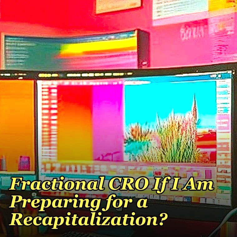 Should I Hire a Fractional CRO If I Am Preparing for a Recapitalization in 2027?