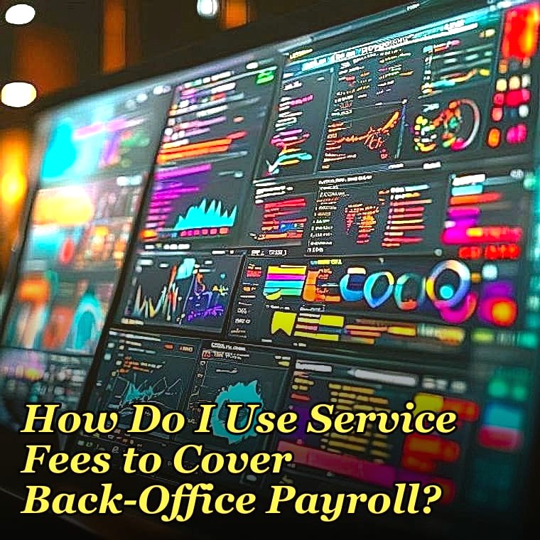How Do I Use Service Fees to Cover Back-Office Payroll?
