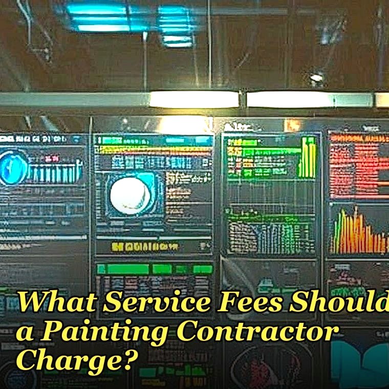 What Service Fees Should a Painting Contractor Charge?