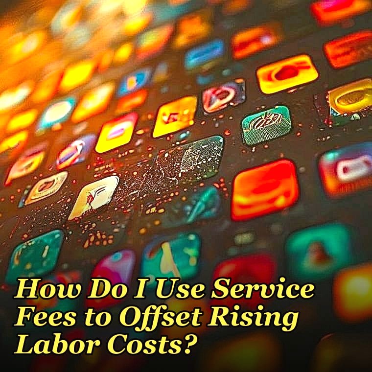 How Do I Use Service Fees to Offset Rising Labor Costs?