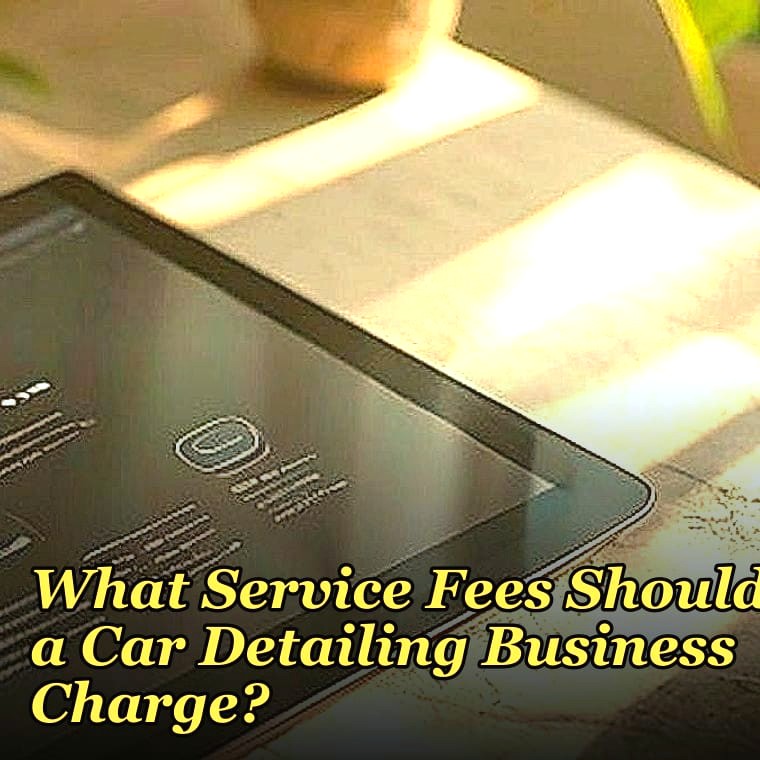 What Service Fees Should a Car Detailing Business Charge?