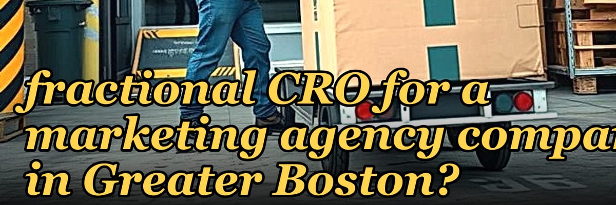 How do I find a fractional CRO for a marketing agency company in Greater Boston in 2027?
