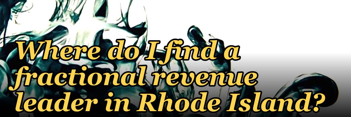 Where do I find a fractional revenue leader in Rhode Island?