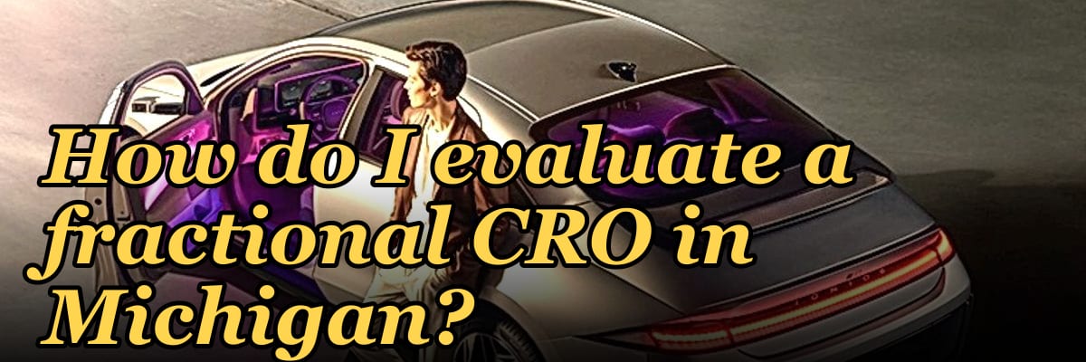 How do I evaluate a fractional CRO in Michigan in 2027?