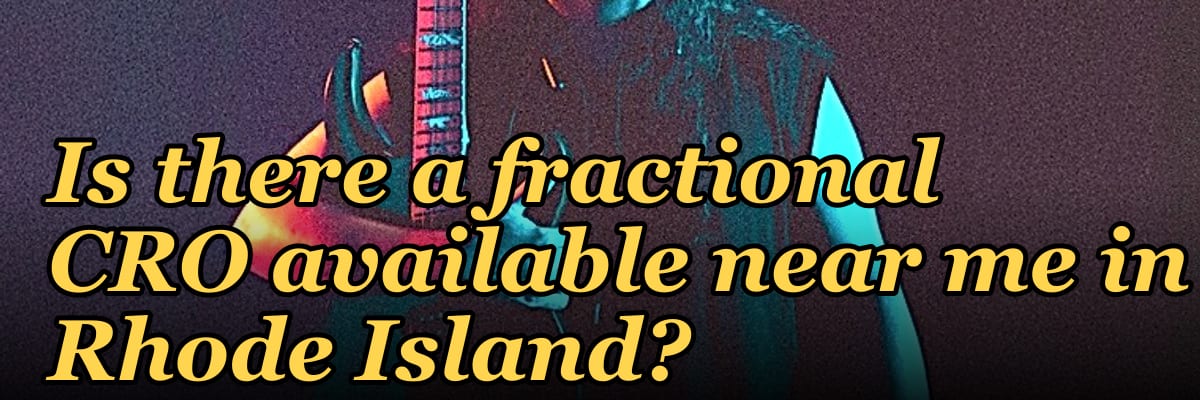 Is there a fractional CRO available near me in Rhode Island in 2027?