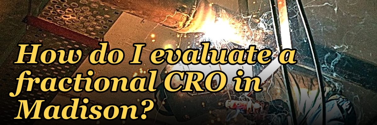 How do I evaluate a fractional CRO in Madison in 2027?