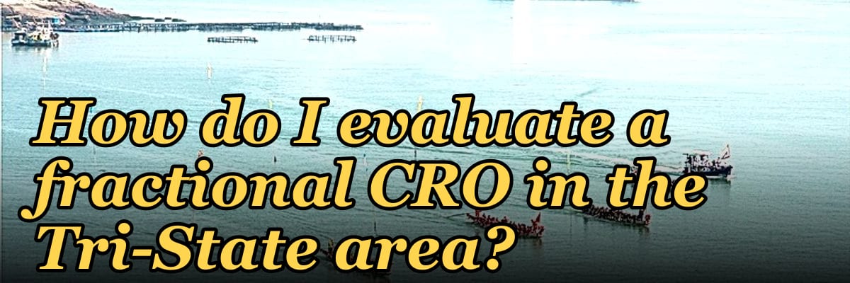How do I evaluate a fractional CRO in the Tri-State area in 2027?