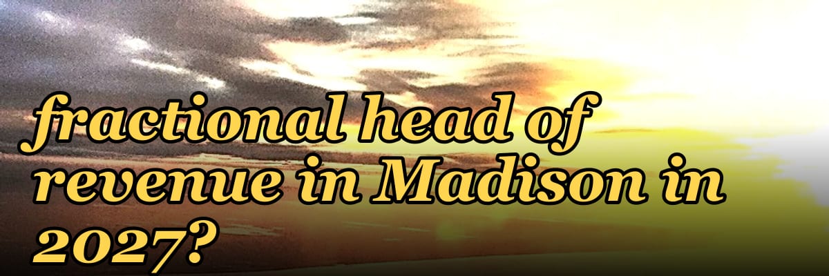 Where do I find a fractional head of revenue in Madison in 2027?