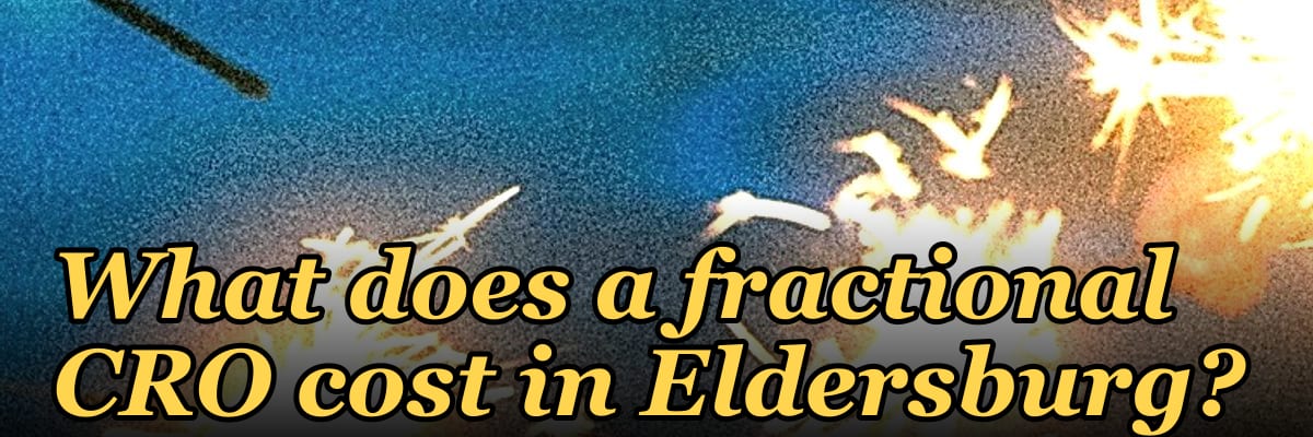 What does a fractional CRO cost in Eldersburg in 2027?