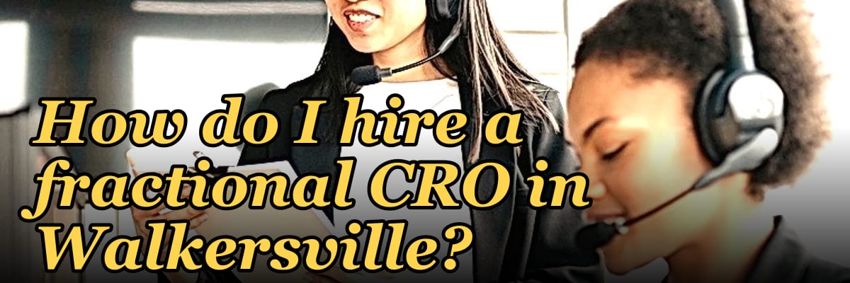 How do I hire a fractional CRO in Walkersville in 2027?