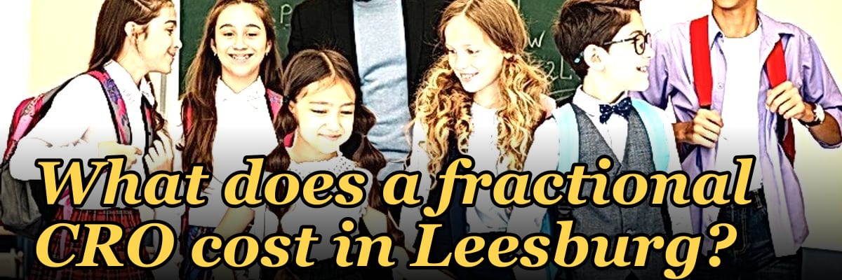 What does a fractional CRO cost in Leesburg in 2027?