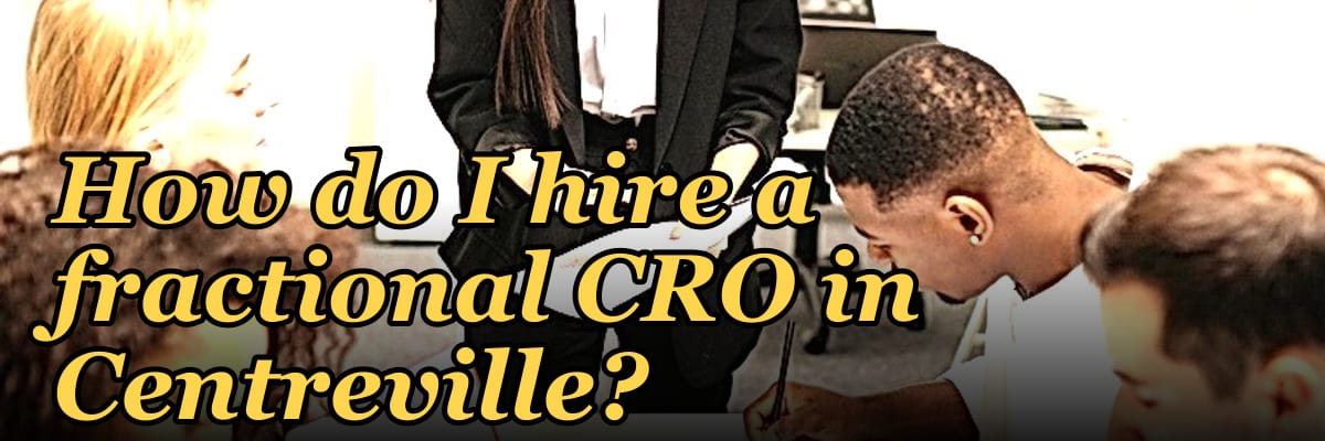 How do I hire a fractional CRO in Centreville in 2027?