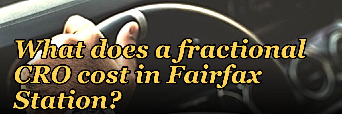What does a fractional CRO cost in Fairfax Station in 2027?