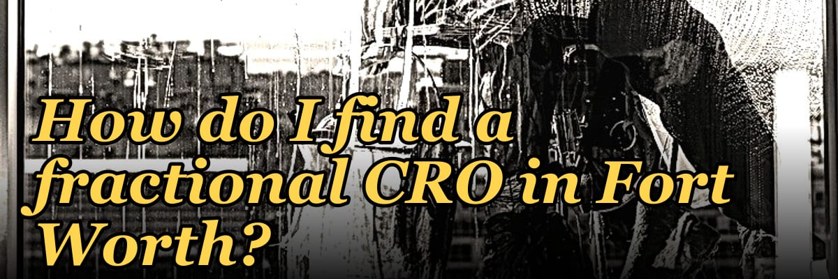 How do I find a fractional CRO in Fort Worth in 2027?