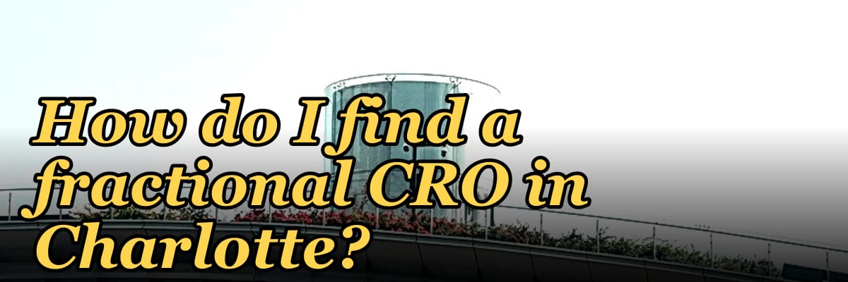How do I find a fractional CRO in Charlotte in 2027?